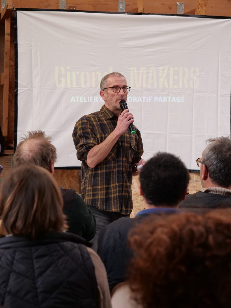Atelier Collaboratif Gironde Makers Association Frederic Pelage