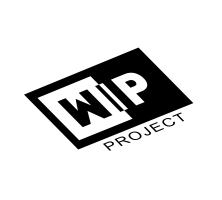 WIP Project Logo Blanc